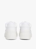 Alb Pantofi Sport Cu Talpa Plata Essential Retro Fine-Cleat  Femei