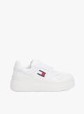Alb Pantofi Sport Cu Talpa Plata Essential Retro Fine-Cleat  Femei