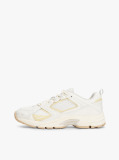 Beige Mesh Cleat Archive Runner Trainers  Women