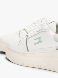 Multi Trainers De Baschet Retro Cu Platforma Si Talpa Fina  Femei