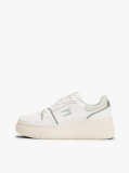 Multi Trainers De Baschet Retro Cu Platforma Si Talpa Fina  Femei