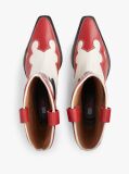 Multi Archive Leather Colour-Blocked Cowboy Boots  Women