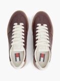Rosu The Greenwich Adidasi Din Piele Cu Imprimeu Croco  Femei