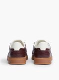 Rosu The Greenwich Adidasi Din Piele Cu Imprimeu Croco  Femei