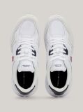 Alb Pantofi Sport Cu Textura Mixta Si Logo TH  Barbati