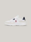Alb Pantofi Sport Cu Textura Mixta Si Logo TH  Barbati