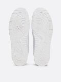 White Leather Basketball Trainers  Men