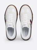 Alb Pantofi Sport Lace-Up din piele Signature Tape  Barbati