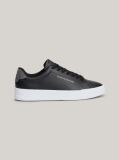 Negru Pantofi Sport Cu Logo Pebble Grain  Barbati