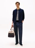 Blue Signature Slip-On Suede Loafers  Men