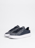 Blue Pantofi Sport Pebble Grain  Barbati