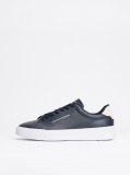 Blue Pantofi Sport Pebble Grain  Barbati