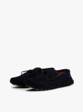 Blue Pantofi Din Piele Intoarsa Cu Talpa Cleat  Barbati