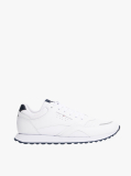 Alb Sneakers Cu Logo Pe Toc Contrastant Si Talpa Profilata  Barbati