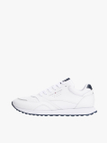 Alb Sneakers Cu Logo Pe Toc Contrastant Si Talpa Profilata  Barbati