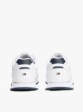Alb Sneakers Cu Logo Pe Toc Contrastant Si Talpa Profilata  Barbati