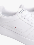 Alb Sneakers Din Piele Usori  Barbati