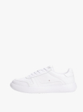 Alb Sneakers Din Piele Usori  Barbati