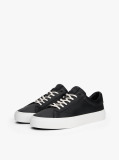 Negru Sneakers Cu Talpa Din Piele  Barbati