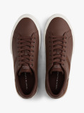 Maro Sneakers Din Piele Cu Texturi Mixte  Barbati