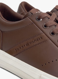 Maro Sneakers Din Piele Cu Texturi Mixte  Barbati