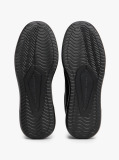 Negru Sneakers Din Piele Cu Talpa Fine-Cleat  Barbati