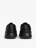Negru Sneakers Din Piele Cu Talpa Fine-Cleat  Barbati
