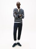 Blue Adidasi Din Piele Intoarsa Cu Textura Mixta  Barbati