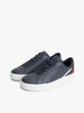 Blue Adidasi Signature Din Piele Cu Blocuri De Culoare  Barbati