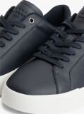Blue Adidasi Signature Din Piele Cu Blocuri De Culoare  Barbati
