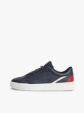 Blue Adidasi Signature Din Piele Cu Blocuri De Culoare  Barbati
