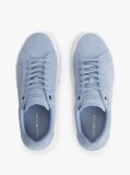Blue Suede Court Trainers  Men