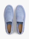 Blue Loafers Din Suede Usori  Barbati