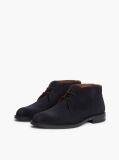 Blue Ghete Din Suede Cu Sireturi  Barbati