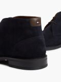Blue Ghete Din Suede Cu Sireturi  Barbati