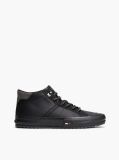 Negru Adidasi Mid-Top Din Piele  Barbati
