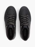 Negru Adidasi Mid-Top Din Piele  Barbati