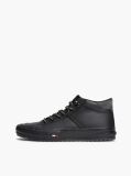 Negru Adidasi Mid-Top Din Piele  Barbati