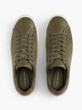 Verde Adidasi New York Label Din Suede Cu Contrast La Talpa  Barbati