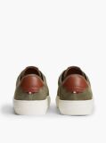 Verde Adidasi New York Label Din Suede Cu Contrast La Talpa  Barbati