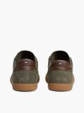 Verde Adidasi Din Suede Cu Texturi Mixte  Barbati