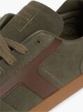 Verde Adidasi Din Suede Cu Texturi Mixte  Barbati
