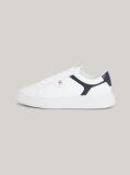Alb Pantofi Sport Din Piele Cu Monograma TH  Femei