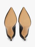Negru Pantofi Stiletto Cu Varf Ascutit Din Piele  Femei