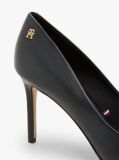Negru Pantofi Stiletto Cu Varf Ascutit Din Piele  Femei
