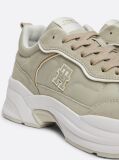Bej Pantofi Sport Din Piele Intoarsa Chunky Runner  Femei