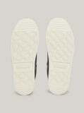 Black TH Monogram Leather Platform Trainers  Women