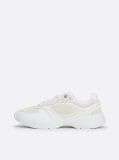 Alb Pantofi Sport Cu Textura Mixta Chuncky Runner  Femei
