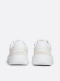 Alb Pantofi Sport Cu Textura Mixta Chuncky Runner  Femei