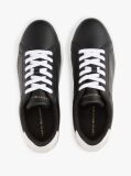 Negru Pantofi Sport Essential Din Piele Metalizata  Femei